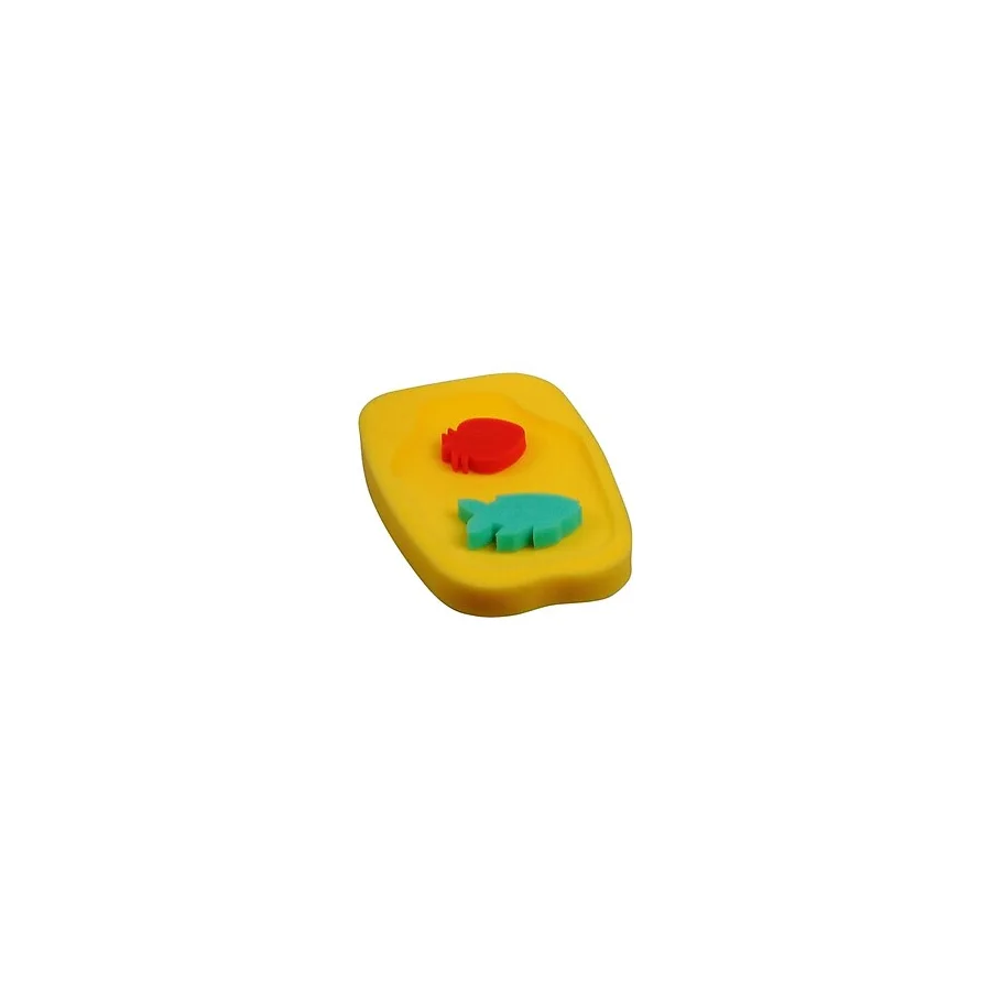 Mikasso Sarı Bebek Küvet Içi Sünger(Yıkama Süngeri Hediyeli) 8690002013249S Sarı - Çok Renkli