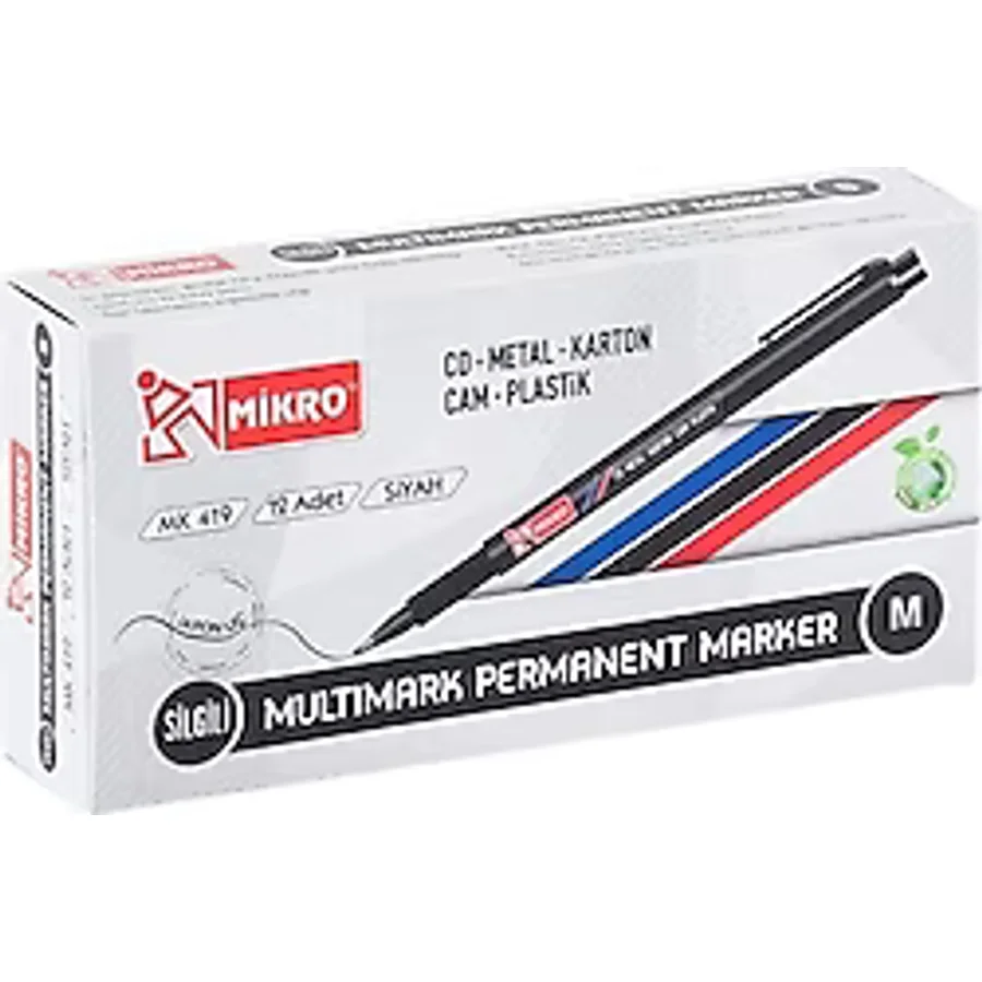 Mikro MK-419 M 12'li Asetat Kalemi