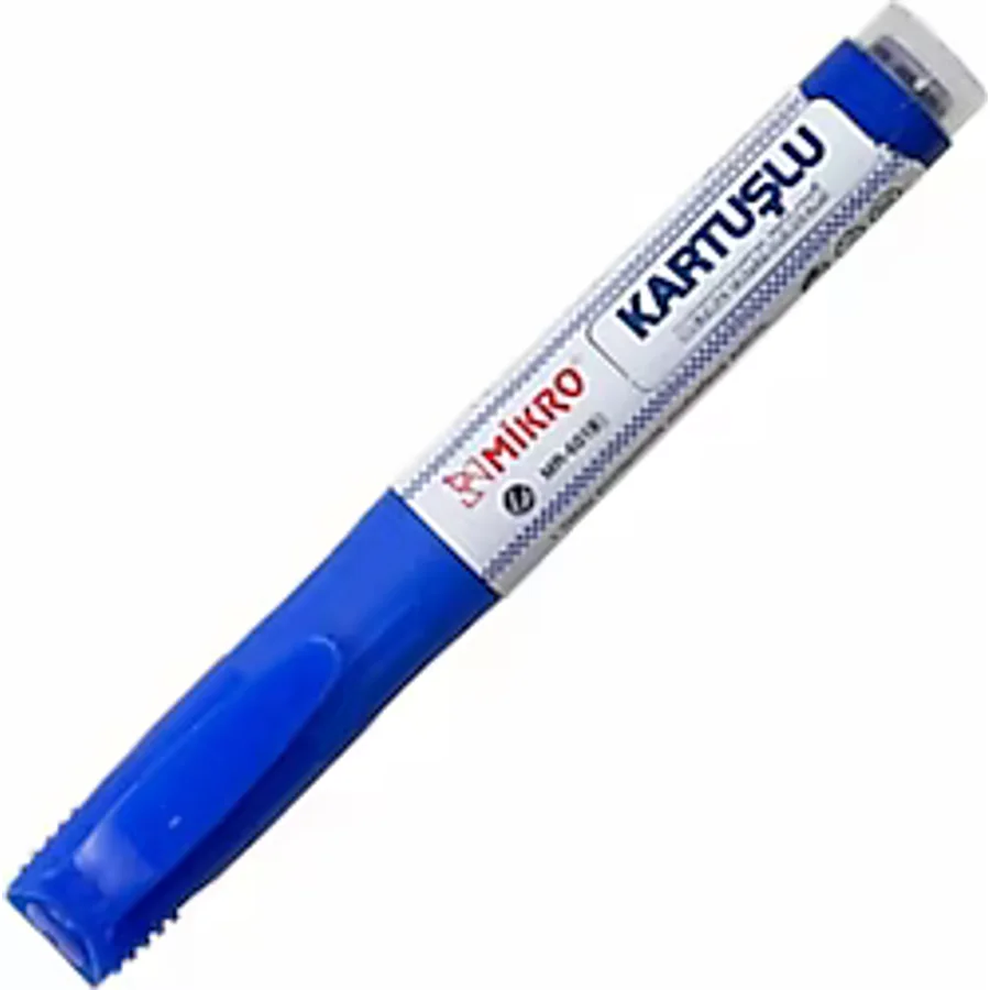 Mikro MR-6019 Kartuşlu Mavi Tahta Kalemi