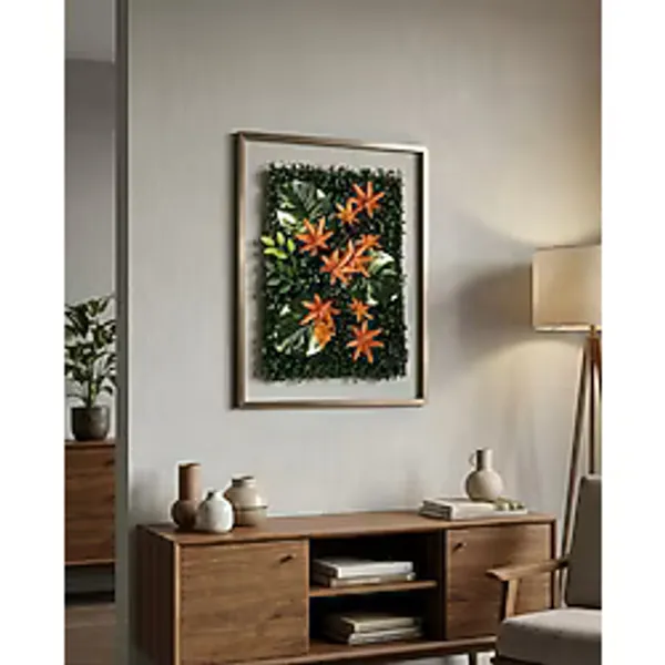 Mila botanica Preminium Yapay Çiçek 40x60 Duvar Paneli