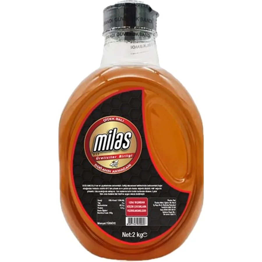 Milas Üreticiler Birliği 2 kg Süzme Çiçek Balı