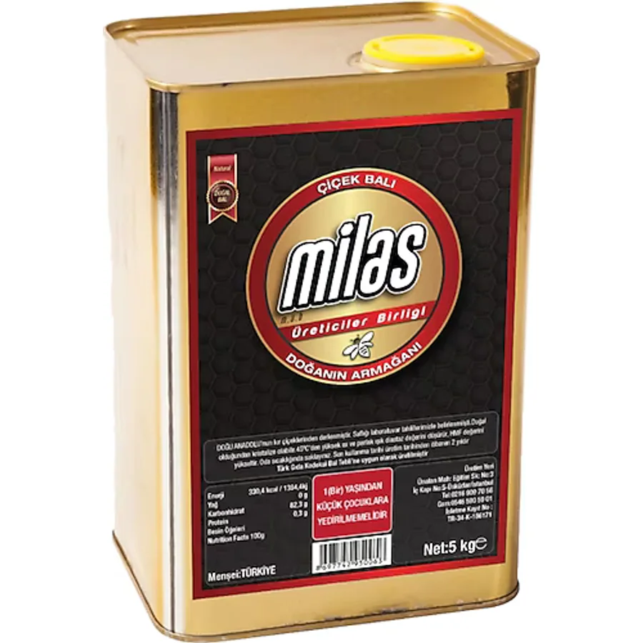 Milas Üreticiler Birliği 5 kg Çiçek Balı