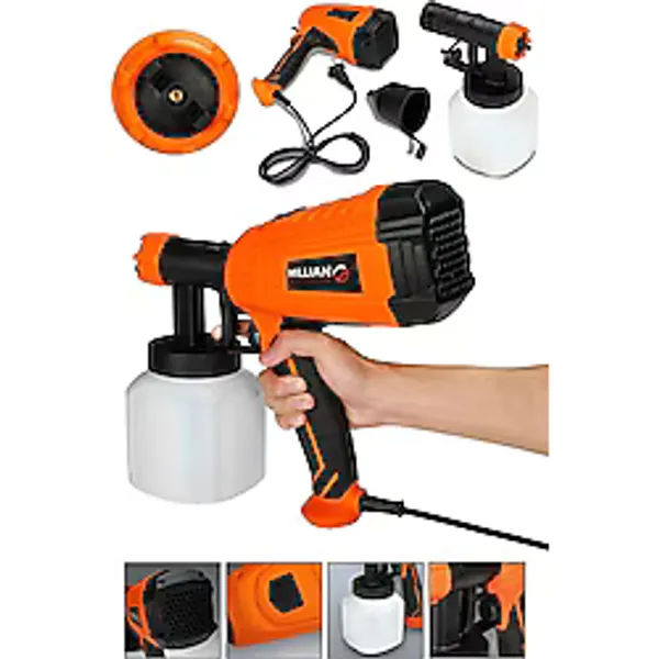 Milian SPG-3373 Profesyonel 950 W Elektrikli Sprey Boya Püskürtme Tabancası Dezenfektan Ilaçlama Makinesi
