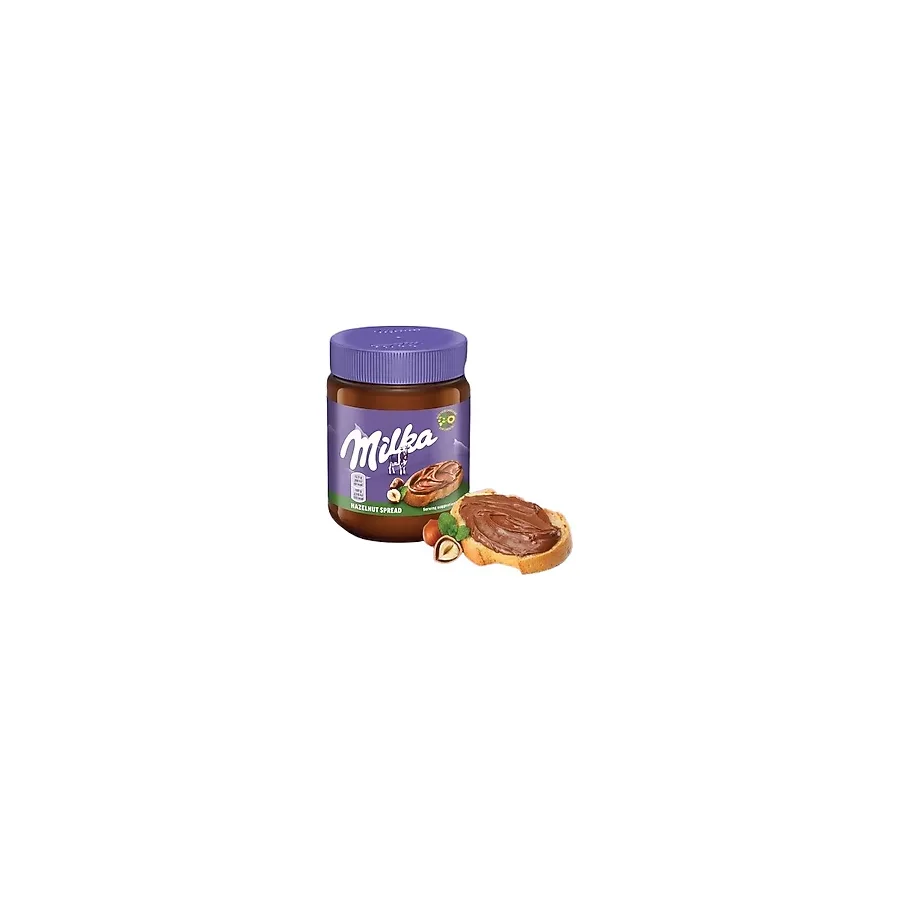 Milka Hazelnut Sürülebilir Kakaolu Fındık Ezmesi 350 gr - 2 Adet Çikolata Kreması Menşei TR