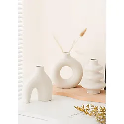millonu 10 Cm Minimal Vazo Set 3'lü Bohem Biblo Minyatür Dekoratif Vazo