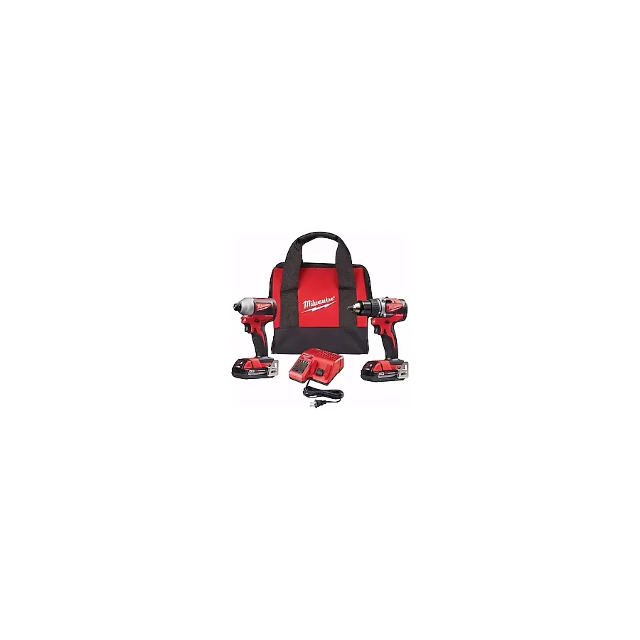 Milwaukee 2892-22CT M18 Matkap ve Vidalama Elektrikli El Aletleri Seti