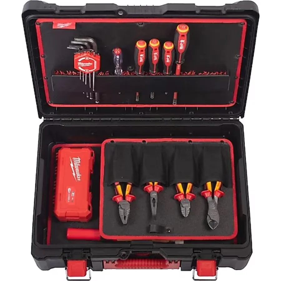Milwaukee 4932499466 Packout 62 Parça Elektrikçi Seti