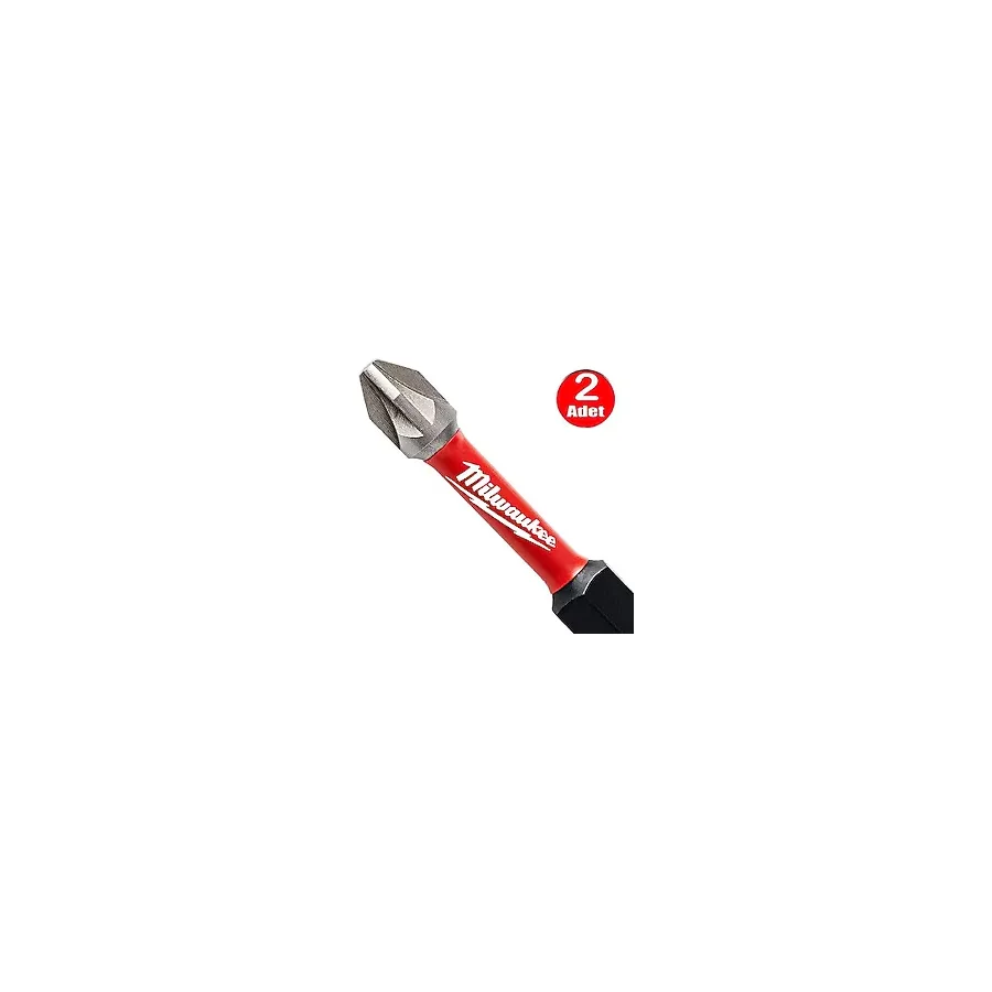 Milwaukee Bits Yildiz Uc Vidalama Matkap Ucu Pz2 X 50Mm -2 Adet
