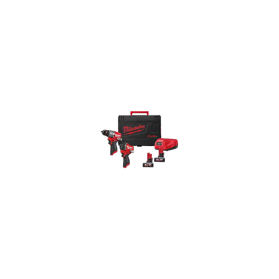 Milwaukee M12 FPP2X2-402X Çift Akülü Elektrikli El Aletleri Seti