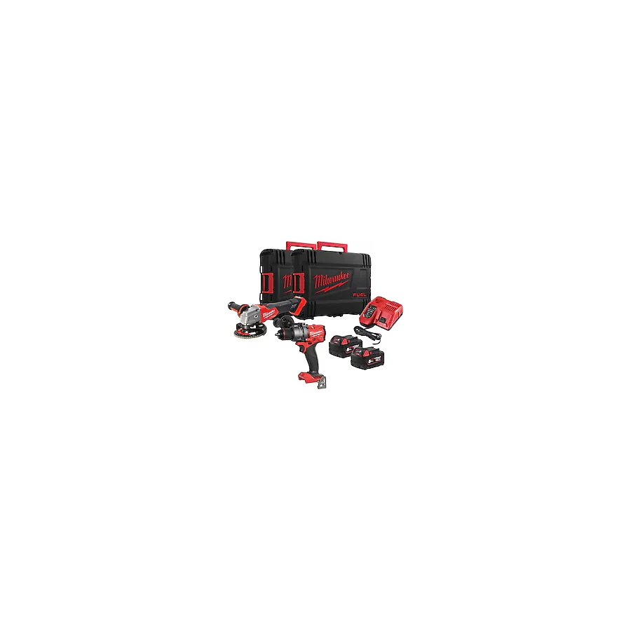 Milwaukee M18 FPP2E3-502X Çift Akülü Elektrikli El Aletleri Seti
