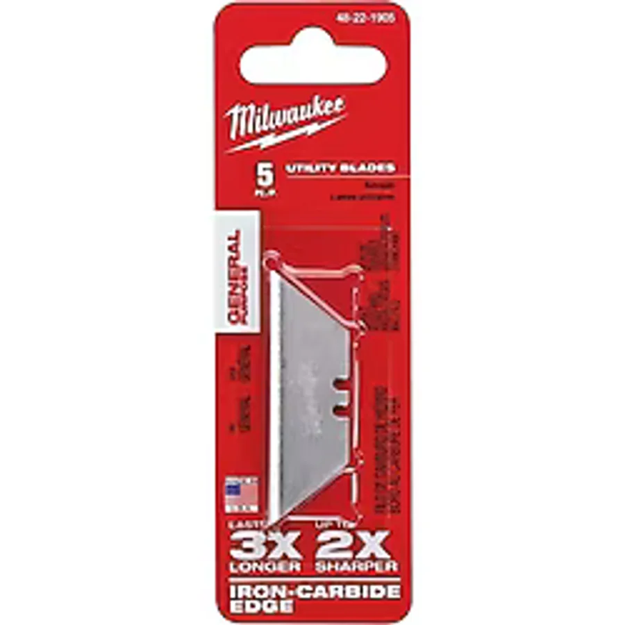Milwaukee Maket Bıçağı Yedeği 5 Parça 48221905