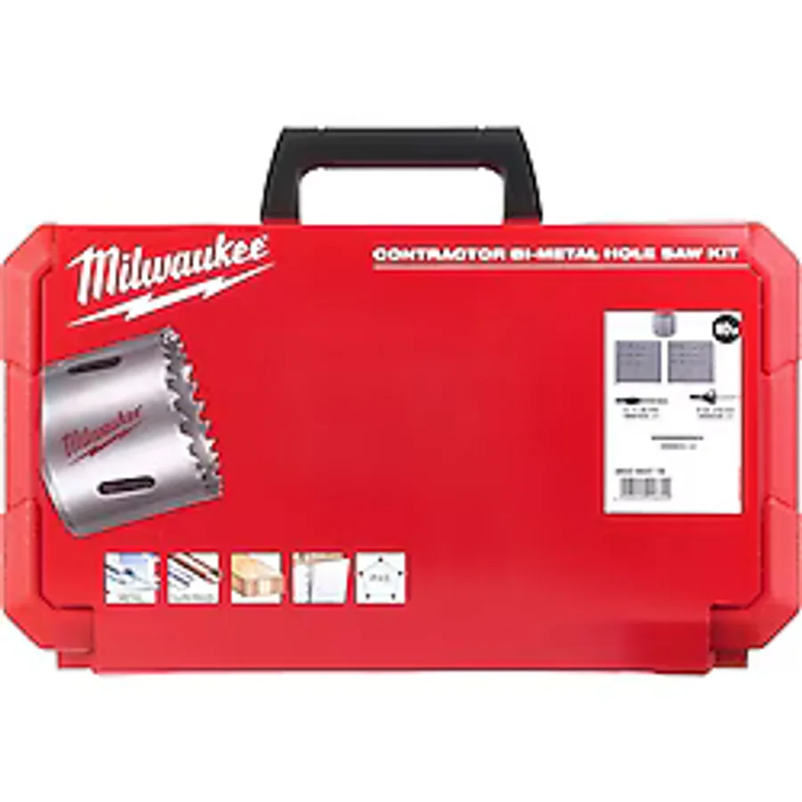 Milwaukee Panç BI-Metal Set Contractor Seri 10PC- 4932464719