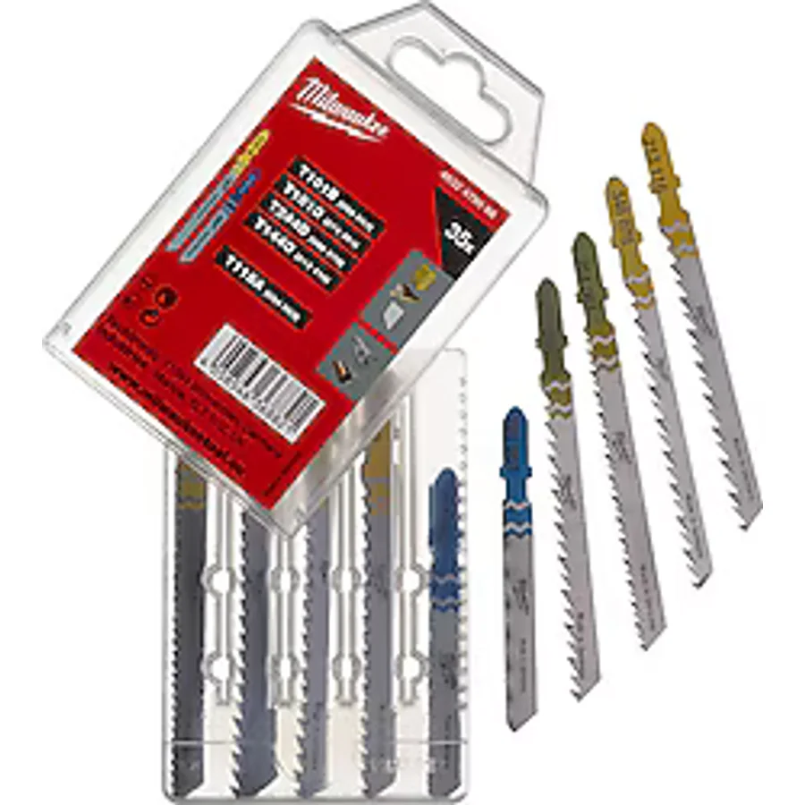 Milwaukee T4932479088 35 Parça Dekupaj Bıçak Seti