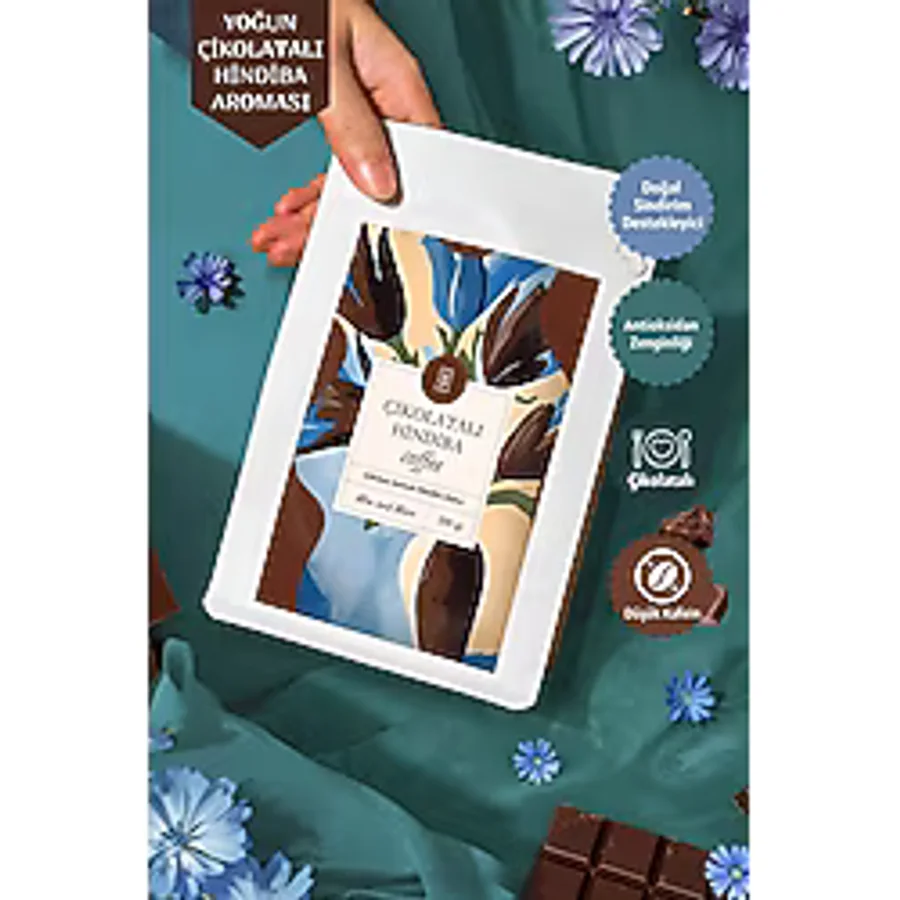 Mim and More Chocolate Chicory Coffee - Çikolata Aromalı Hindiba Öğütülmüş Filtre Kahve, 200 Gr
