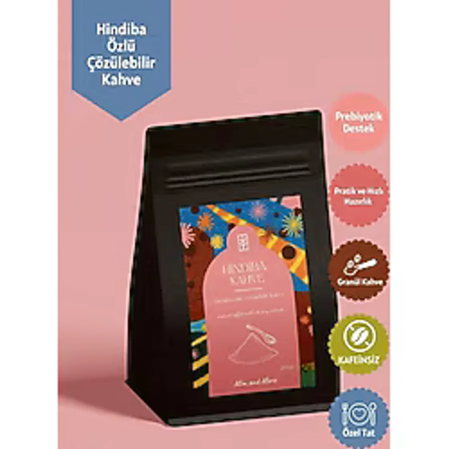 Mim and More Hindiba Granül Kahve Hindiba Özlü Çözülebilir Kahve 200 Gr