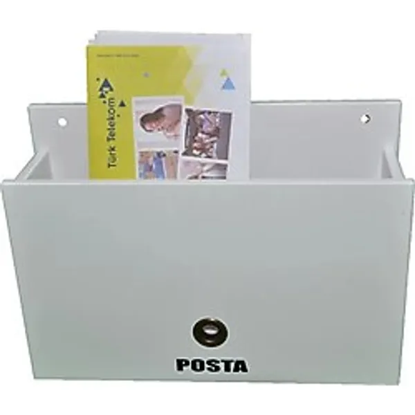 Mimoza Ahşap Posta Kutusu