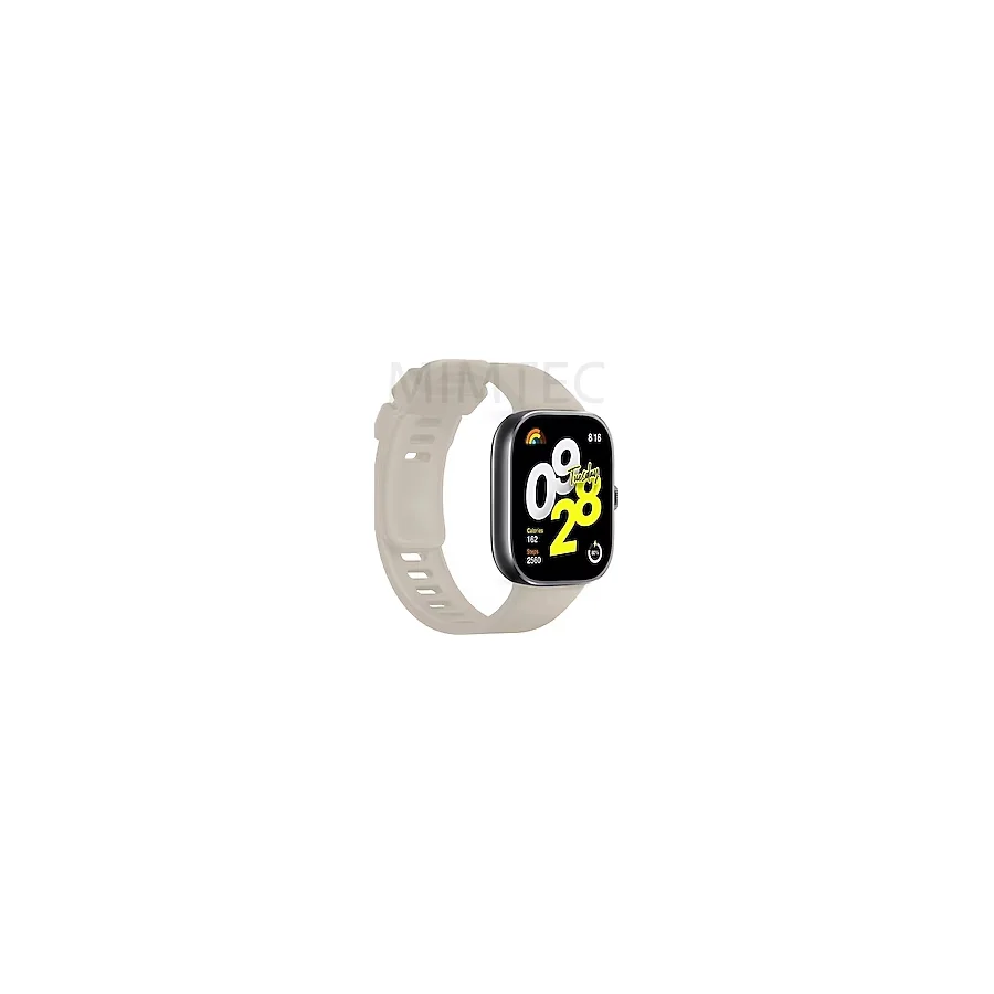 mimtec Xiaomi Redmi Watch 4 Uyumlu Kordon Akıllı Saat Bileklik Kordonu Yumuşak Silikon Kayış