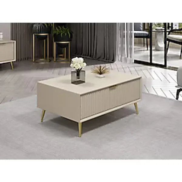 Minar Kale Luxe Orta Sehpa - Kumtaşı