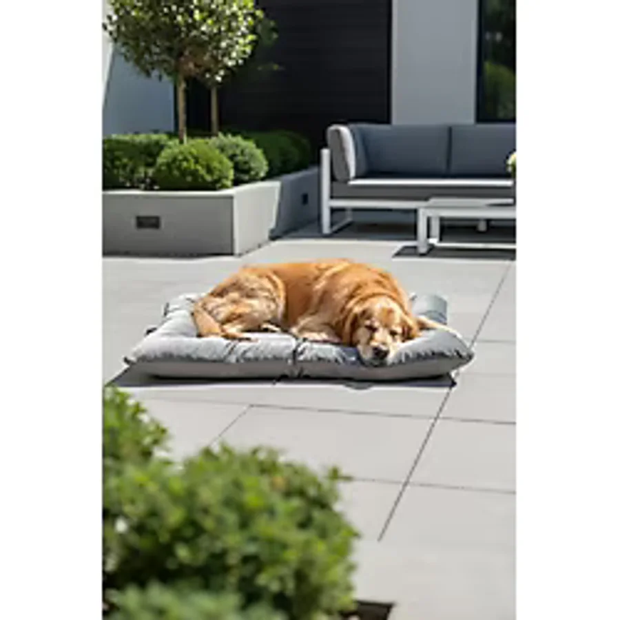 MİNDERX Köpek Minderi, Dış Mekan Minderi - Gri - 70 x 100 cm