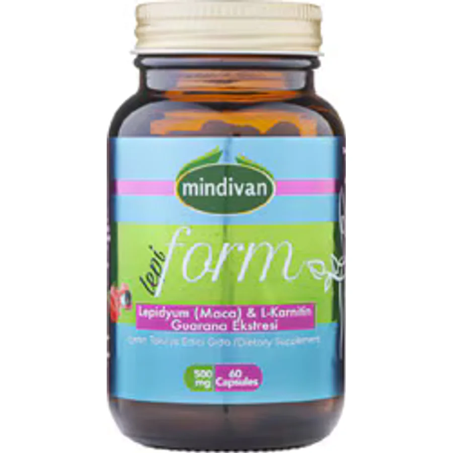 Mindivan Lepi Form Lepidyum & L-Carnitin 60 Kapsül