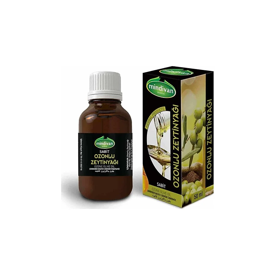 Mindivan Ozonlanmış Zeytin Yağı 50 ml