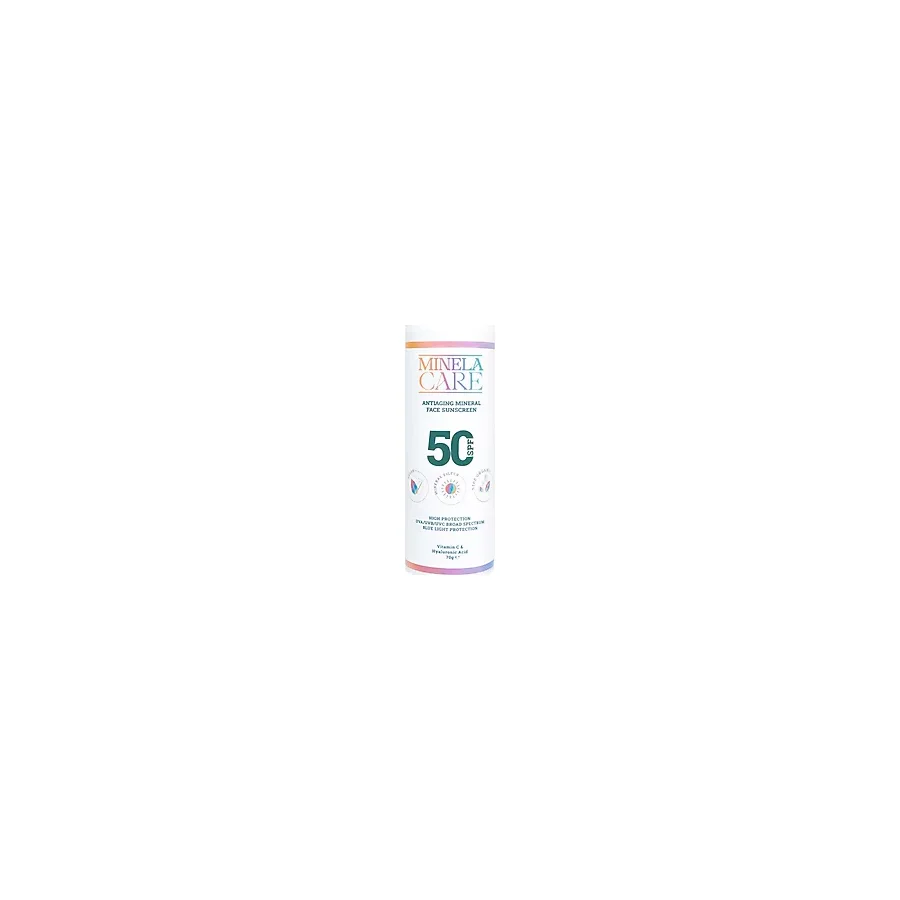 Minela Care Anti-Aging Organik Mineral Filtreli 70 gr 50 Faktör Güneş Kremi
