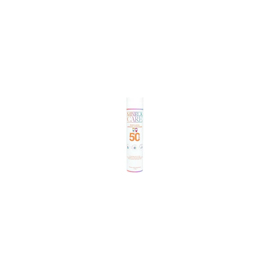 Minela Care Organik Mineral Filtreli 110 gr 50 Faktör Bebek ve Çocuk Güneş Kremi