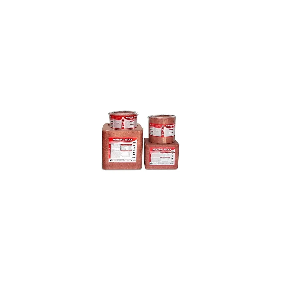 Mineral Block 3 Kg - Tüm Hayvanlar İçin Yalama Taşı (8 Adet)