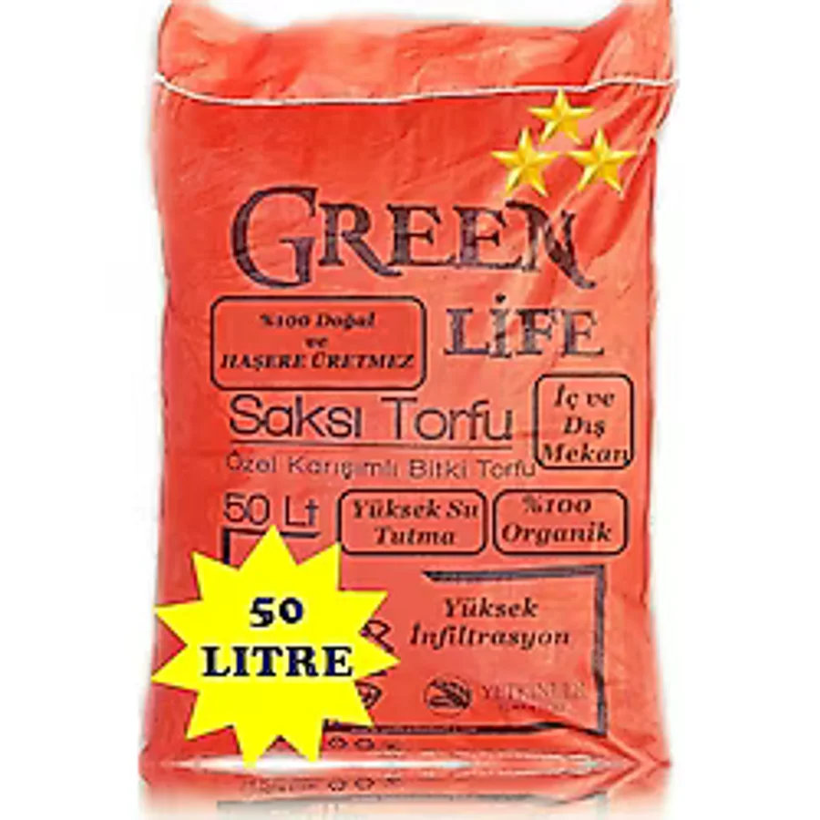 Mineral Katkılı Perlitli Bitki Toprağı, Fideleme, Saksı Toprağı Iç Dış Mekan Perlitli Toprak 50 Lt.
