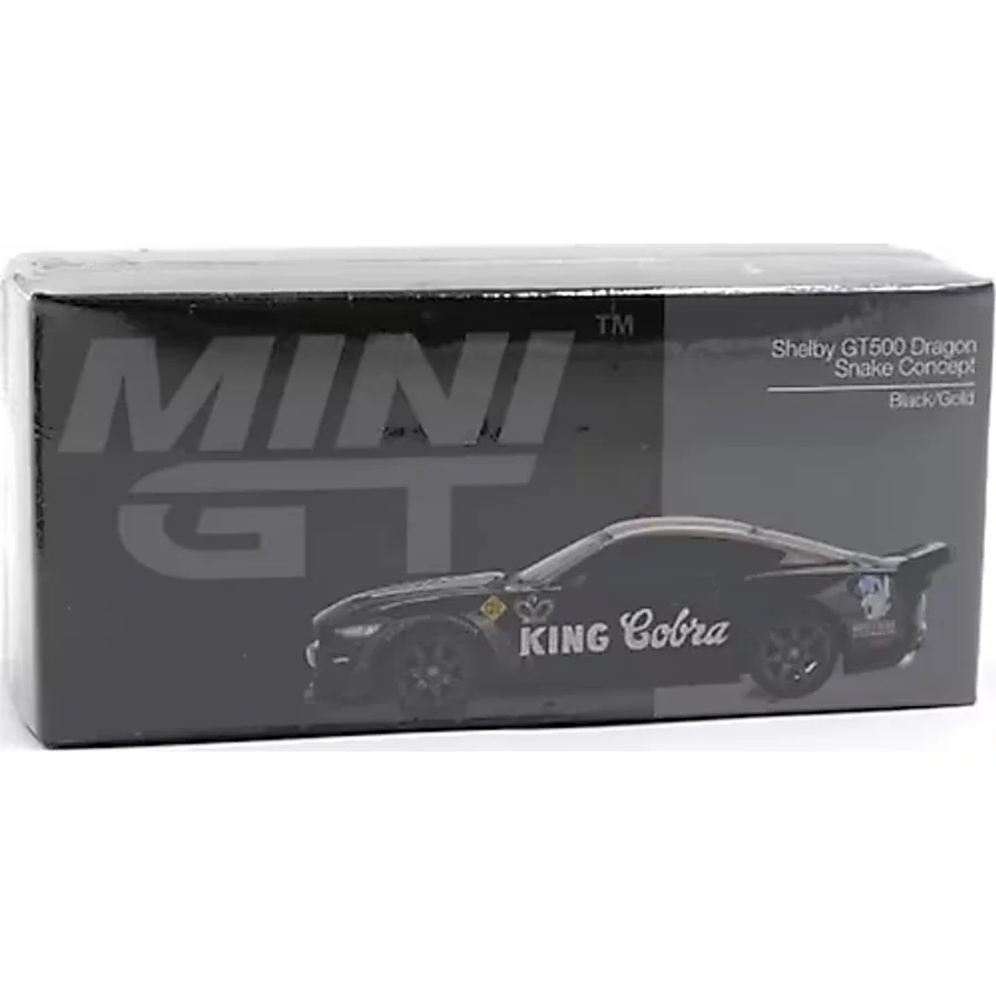 Mini Gt 1/64 Shelby Gt500 Dragon Snake Concept Black/Gold