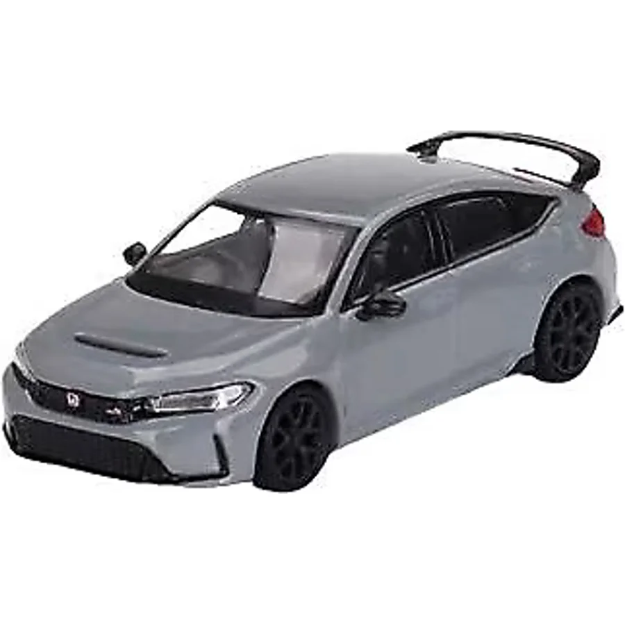 Mini GT MGT00659 1:64 Honda Civic Type R Sonic Gray Pearl 2023 Model Araba