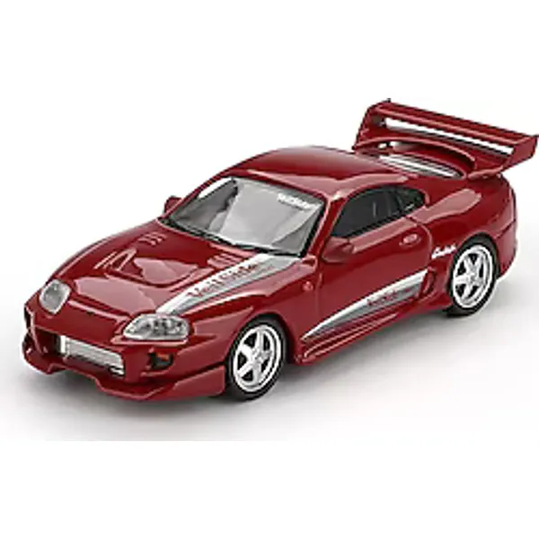 Mini GT MGT01094 Toyota Supra VeilSide Combat V-I Red 1:64 Model Araba