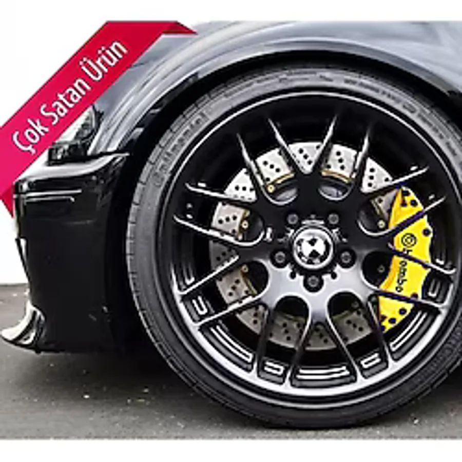 Mini Mini Uyumlu Brembo Sarı Kaliper Kapağı 4 Parça Ön Arka Set