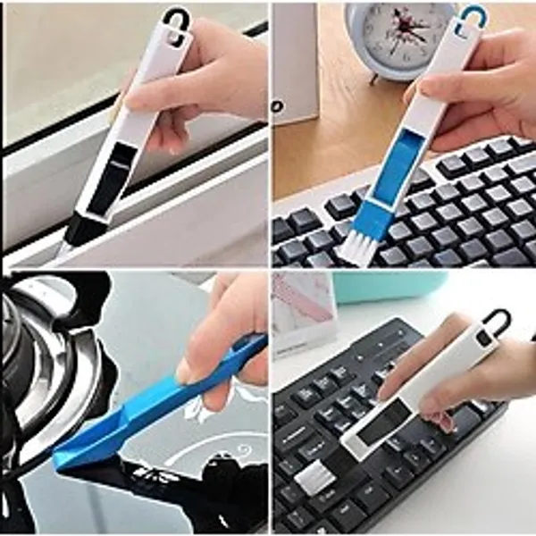 Mini Temizlik Fırçası Klavye Ve Pencere Oluğu Temizleme Fırçası Mini Kürekli Temizlik Aracı