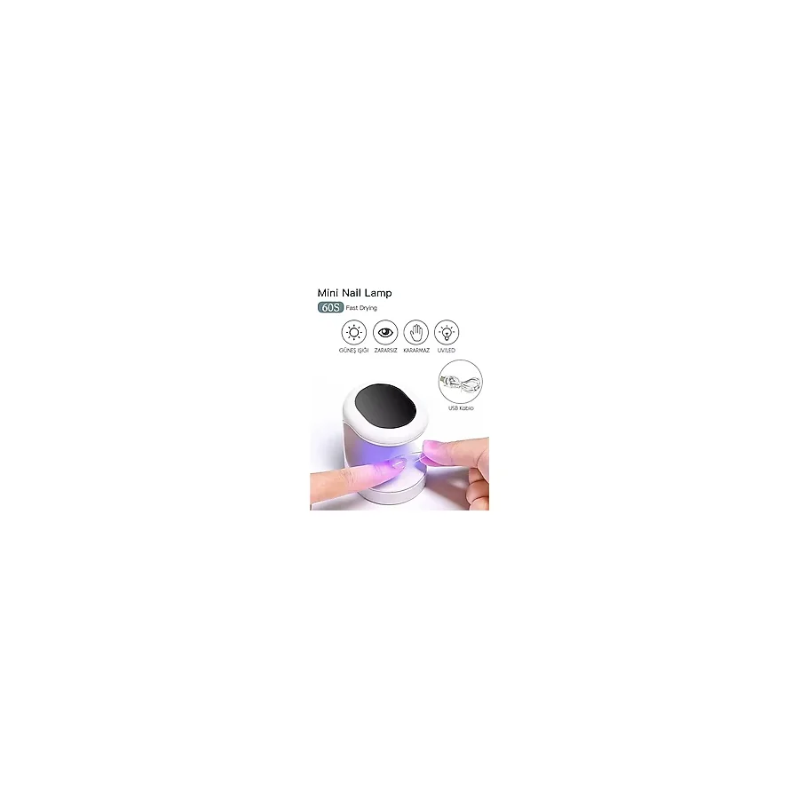 Mini Uv Led Işık Uv Led Lamba Tırnak Kurutucu Oje Tırnak Kurutma Makinesi