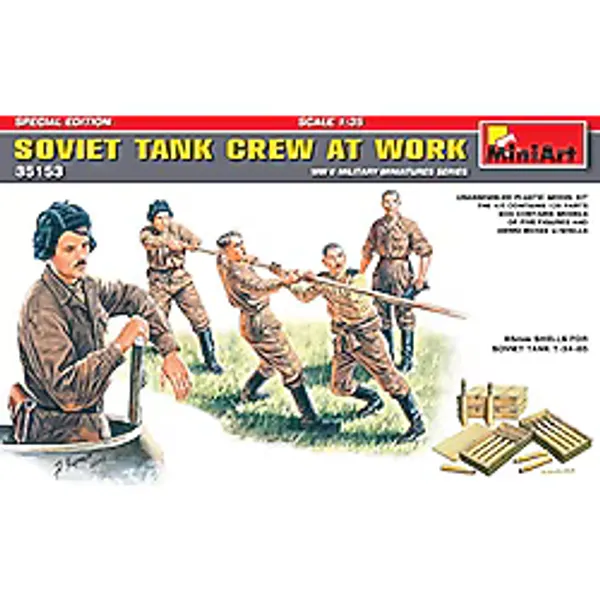 Miniart 35153 - Soviet Tank Crew at Work Special Edition