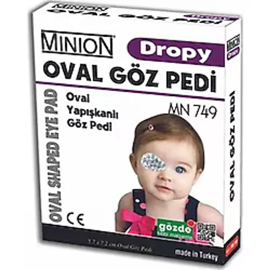 Minion Dropy Göz Pedi Çocuk 50'Li