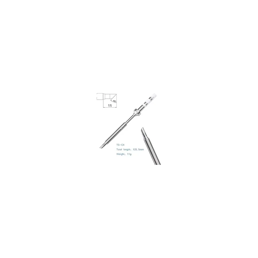 Miniware TS100/TS-101 Havya Uyumlu Ts-C4 Akıllı Lehimle Havya Ucu