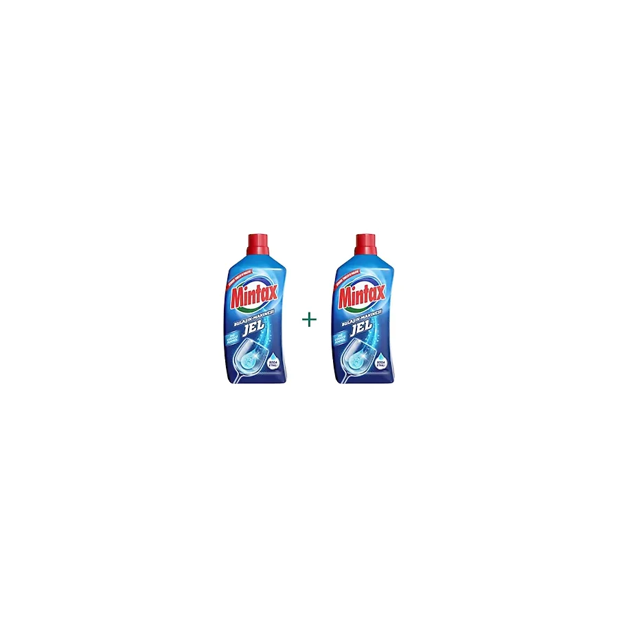 Mintax BULAŞIK MAKİNESİ JEL DETERJAN 1000ML 2 Lİ PAKET