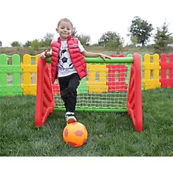 Minyatür Futbol Kalesi - Anaokulu - Kreş - Anaokulu Spor Oyuncağı - Futbol - Çocuk Spor Etkinliği - Yeşil