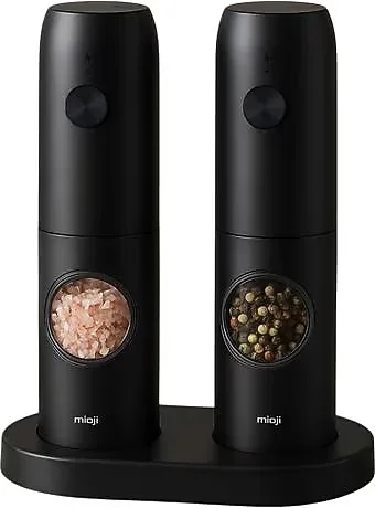 Mioji Mio SG2 600 mAh Şarjlı Işıklı Tuz Karabiber Değirmeni