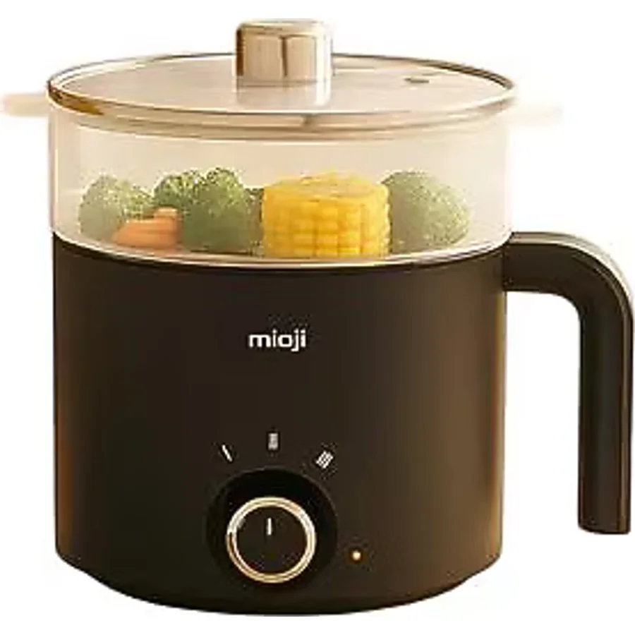 Mioji Mioji Mio EP35 600 W Siyah Buharlı Pişirici