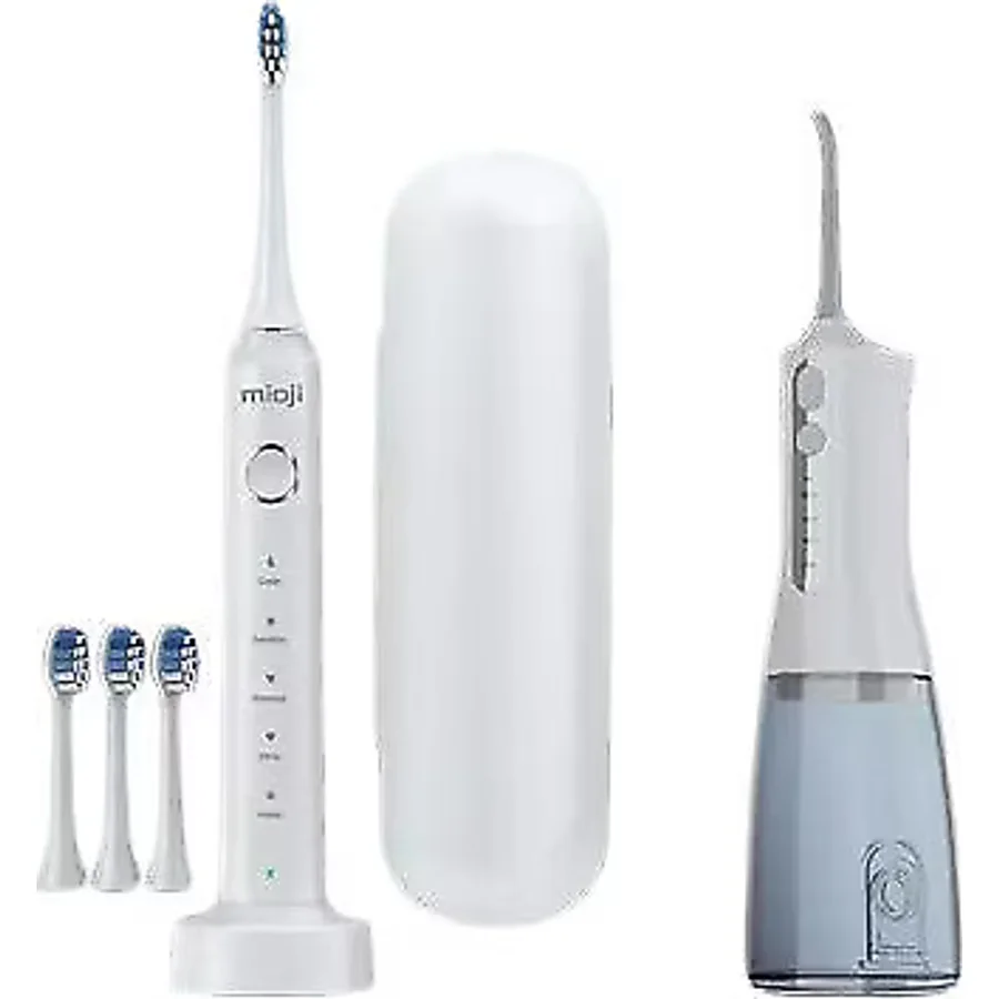 Mioji Oral B6 Care Beyaz Şarjlı Diş Fırçası ve Ağız Duşu