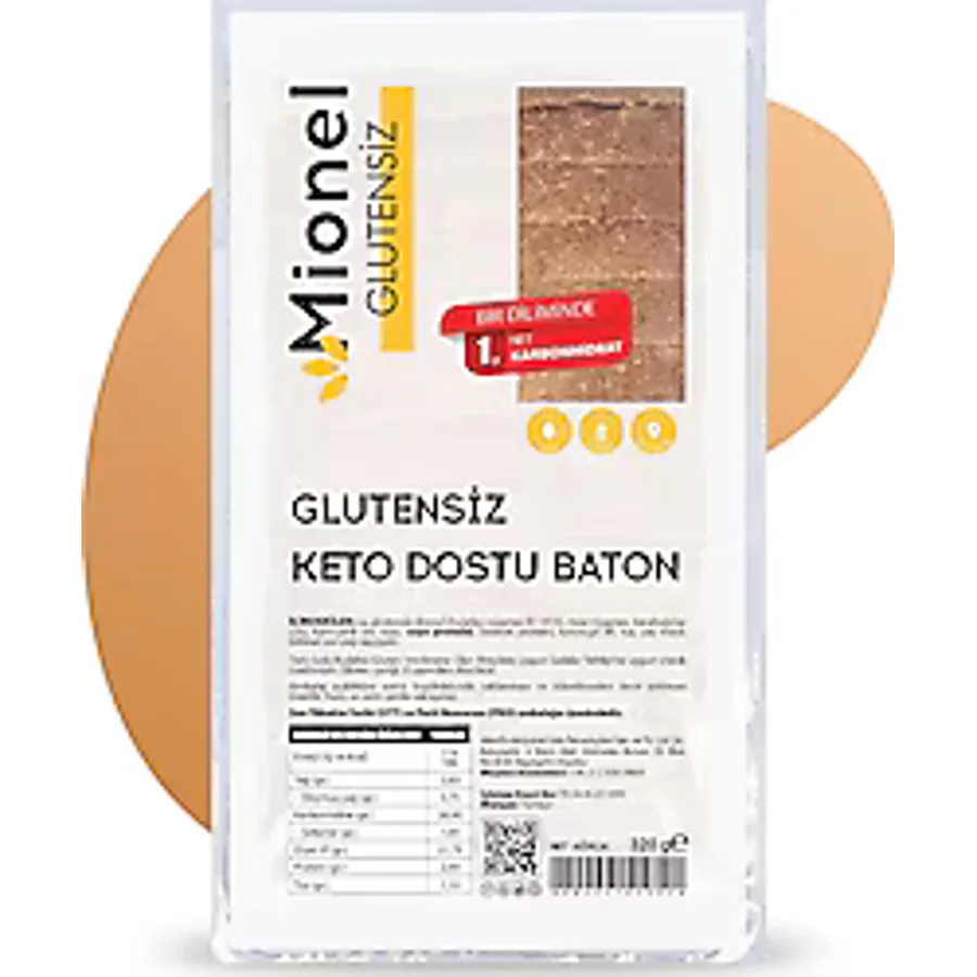 Mionel Glutensiz Keto Dostu Ekmek 320 gr