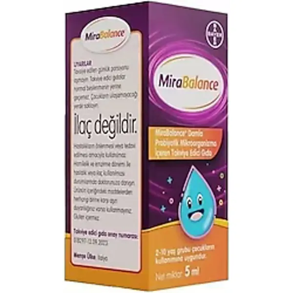 Mirabalance Probiyotik Damla 5 ml