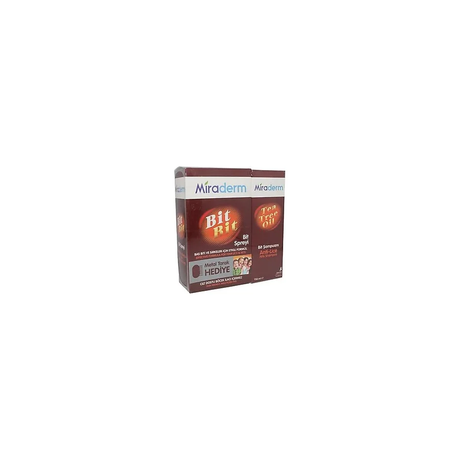 Miraderm Bit Şampuanı + Sprey Set