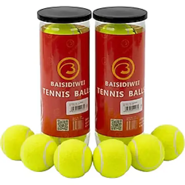 MiraLive 6'lı Tenis Topu Seti Antrenman ve Günlük Kullanım İçin Uygun - 1 - 2 Yaş - Renkli