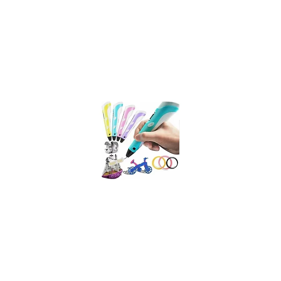 MiraLive Üç Boyutlu Yazıcı 3D Kalem Pen Printer - Renkli