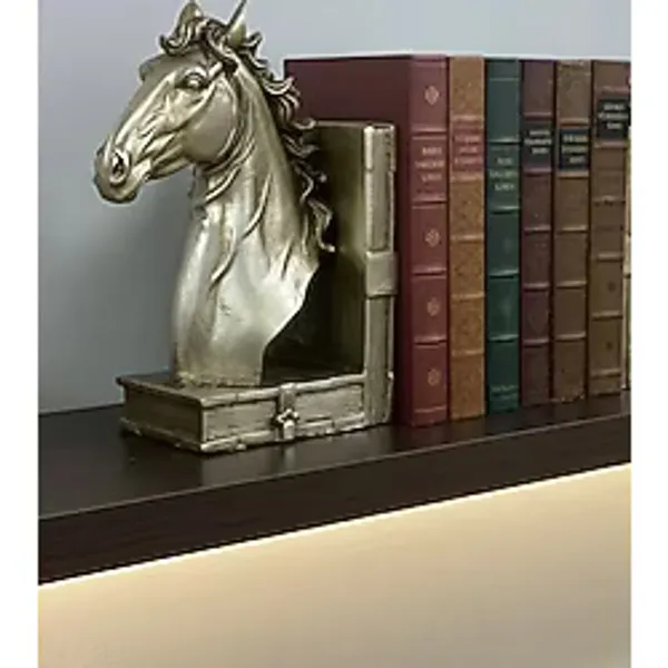 Mirsa Global Dekoratif At Kitap Tutucu Biblo (Biblo)