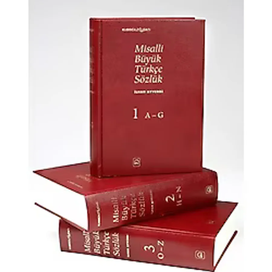 Misalli Büyük Türkçe Sözlük - 3 Cilt Takım (Ciltli)